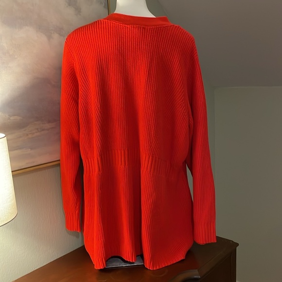 Orange Cardigan - Picture 2 of 3